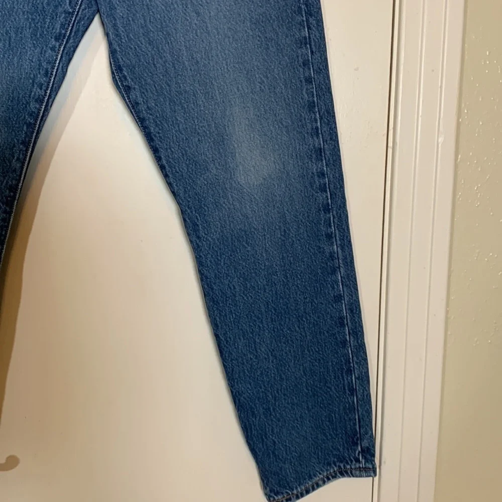 NWT Levis’ Premium Wedgie High Rise Tapered Leg Cotton Jeans, 27 waist - Picture 3 of 10